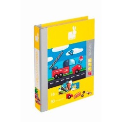 LIVRE BOLIDES MAGNETIQUE
