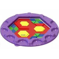 PIECES GEOMETRIQUES SUR PLATEAU