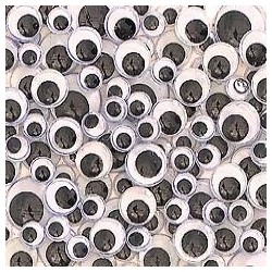 YEUX MOBILES NOIRS