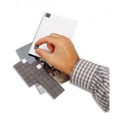 CARRES MAGNETIQUES ADHESIFS